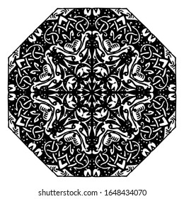 flower floral ornate vector object