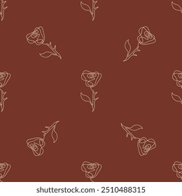 Blume, floral, Muster, Hintergrund, nahtlos, Design, Vektor, Motiv, Ornament, Gänseblümchen, Blüte, Blatt, Schönheit, Textil, Vintage, niedlich, Wiese, Kunst, Tapete, Natur, Druck, Illustration, abstrakt