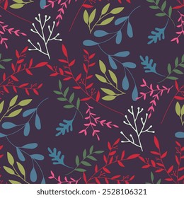 flor, floral, patrón, fondo, sin costuras, diseño, Vector, motivo, adorno, flor, hoja, belleza, textil, vintage, lindo, prado, arte, Fondo de pantalla, naturaleza, impresión, ilustración, abstracto, textura