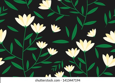 flower floral pattern light background, for textile, holiday decoration,fabric,cloth,gift paper,prints,decor. Vector illustration