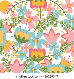 flower floral pattern nature icon vector isolated graphic