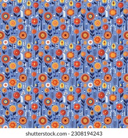 flower, floral, plant, color, green, vector