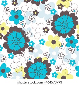 Flower / floral seamless pattern
