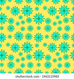 flower floral seamless pattern background illustration vector graphic