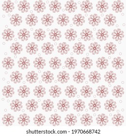 flower floral seamless pattern vector illustration