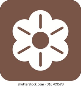 Flower, flowers, plant icon vector image.Can also be used for gardening. Suitable for mobile apps, web apps and print media.