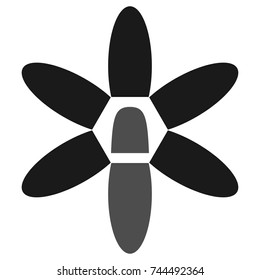 flower of footprints from shoes