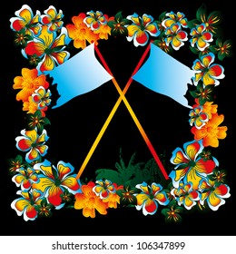 flower frame