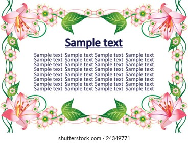 flower frame