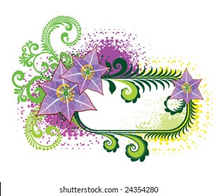 Flower frame