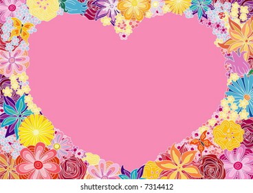 Flower frame