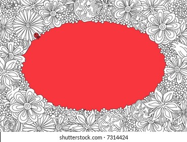 Flower frame