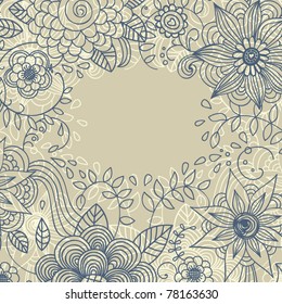 Flower frame