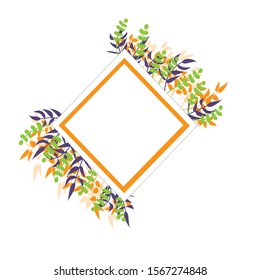 flower frame background design  for invitation wedding, word, photo booth,  baby shower, card, birthday, party, with copy space and background white
