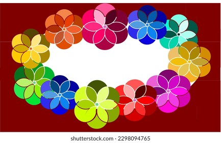 marco floral. se puede usar para fondo, invitaciones, menús, etiquetas, etc.