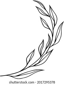 flower frame for logo design. black flower border. LAYER.eps
