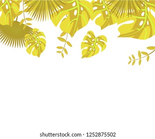 flower frame monstera ufo green, invitation card monstera proton purple, background tropical leaves plastic pink