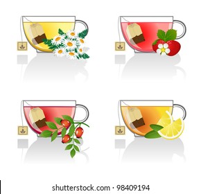 Flower and fruit tea