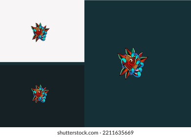 flower fullcolor vector illustration design