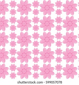 flower garden seamless pattern design vector illustration eps 10
