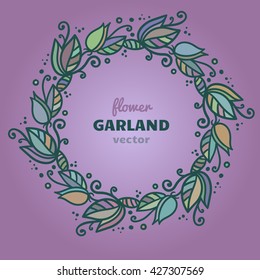Flower garland