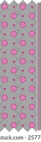 Flower and geometric Design pattern