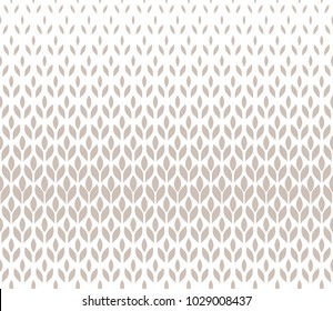 Flower geometric patter, vector background. White and grey ornament