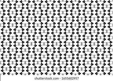 flower geometric pattern. background, seamless vector, illustration
