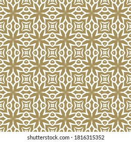 Flower geometric pattern. Seamless vector background. multi colored ornament. Ornament for fabric, wallpaper, packaging, Decorative print