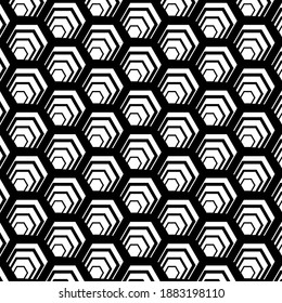 Flower geometric pattern. Seamless vector background. White and gold ornament. Ornament for fabric, wallpaper, packaging, Decorative print