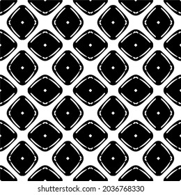 Flower geometric pattern. Seamless vector background. White and black ornament. Ornament for fabric, wallpaper, packaging. 

Decorative print
