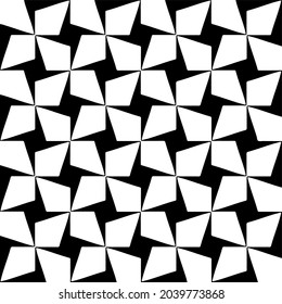 Flower geometric pattern. Seamless vector background. White and black ornament. Ornament for fabric, wallpaper, packaging. 

Decorative print
