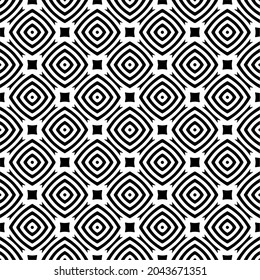 Flower geometric pattern. Seamless vector background. White and black ornament. Ornament for fabric, wallpaper, packaging. 

Decorative print
