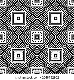 Flower geometric pattern. Seamless vector background. White and black ornament. Ornament for fabric, wallpaper, packaging. 

Decorative print.