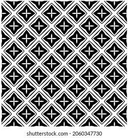 Flower geometric pattern. Seamless vector background. White and black ornament. Ornament for fabric, wallpaper, packaging. 

Decorative print.