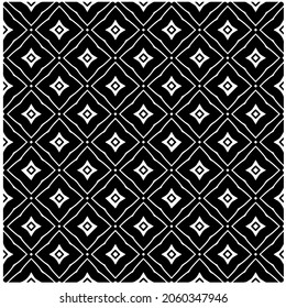 Flower geometric pattern. Seamless vector background. White and black ornament. Ornament for fabric, wallpaper, packaging. 

Decorative print.