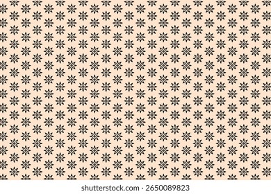 Padrão geométrico da flor. Plano de fundo de vetor contínuo. Ornamento para tecido, papel de parede, embalagem. Impressão decorativa (2).