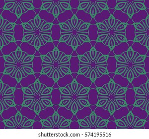 flower, GEOMETRIC seamless pattern. Arabesque. vector illustration. for design, invitation wedding, valentine's, background, wallpaper, interior
