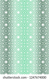 Flower Geometric Vector Paper For Scrapbook. Stylish Fashion Design Background. Seamless.