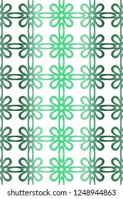 Flower Geometric Vector Paper For Scrapbook. Stylish Fashion Design Background. Seamless.