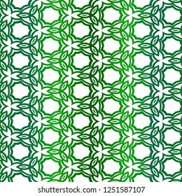 Flower Geometric Vector Paper For Scrapbook. Stylish Fashion Design Background. Seamless.