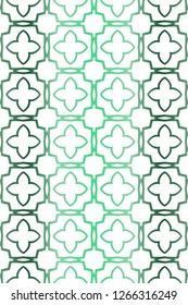 Flower Geometric Vector Paper For Scrapbook. Stylish Fashion Design Background. Seamless.
