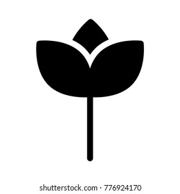  flower Glyph icon