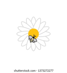 Flower graphic design template vector isolated illustration