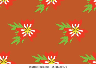 flower, graphic, floral, design, colorful, background, art, abstract, daisy, clipart, beauty, natural, seamless, textile, plant, creative, modern, pattern, fabric, color, summer, repeat, vector