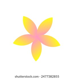 flower graphic gradient vector eps