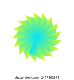 flower graphic gradient vector eps