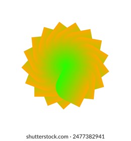 flower graphic gradient vector eps