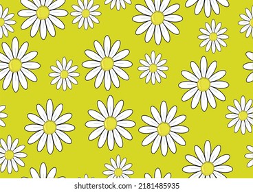 flower and green background design 