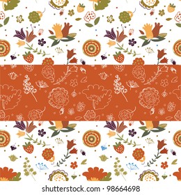 flower greeting card